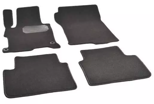 Коврики в салон (текстильные, черные, подпятник п/у) Норпласт NPA10-Vte-300-061a Honda Accord 2013-2015