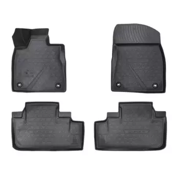 Коврики в салон Toyota резина черный PW2100E010C0 Lexus RX 2015-