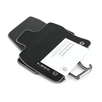 Коврики в салон Vag велюр серый 2GA061270WGK Volkswagen T-ROC 0