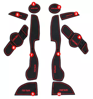 Коврики в салонные ниши для Chevrolet Malibu