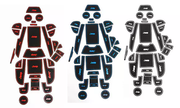 Коврики в салонные ниши для Jeep Сherokee 2015 -