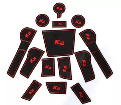 Коврики в салонные ниши для KIA RIO 2017 -