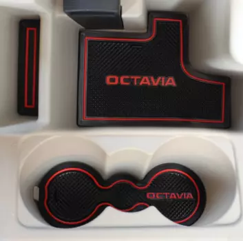 Коврики в салонные ниши для Skoda Octavia 2017 -