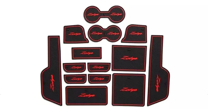 Коврики в салонные ниши (надписи) для Zotye Coupa (Zotye T600 coupe) 2017 - 2019