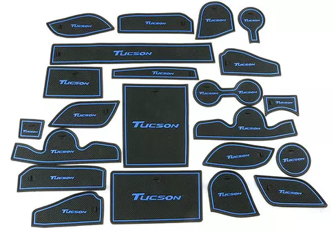 Коврики в салонные ниши, силиконовые Hyundai Tucson 2015 -