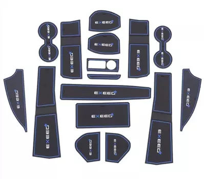 Коврики в салонные ниши (синие) CHERYEXEED TXL 2020-