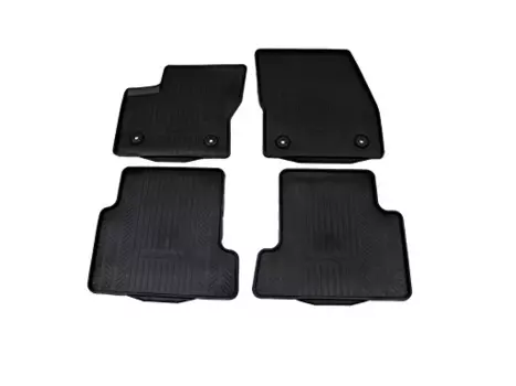 Ковры резиновые, передний и задний комплект для Ford Kuga 2016 -