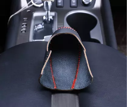 Кожаная оплетка рычага КПП для Nissan Murano ( 2016 - по н.в. )