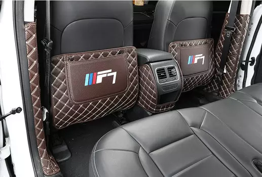 Кожаная защита сидений / стоек / туннеля для Haval F7 (Хавал Ф7) 2018, 2019, 2020