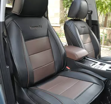 Кожаные чехлы на сиденья для GAC Trumpchi GS8 2018, 2019, 2020