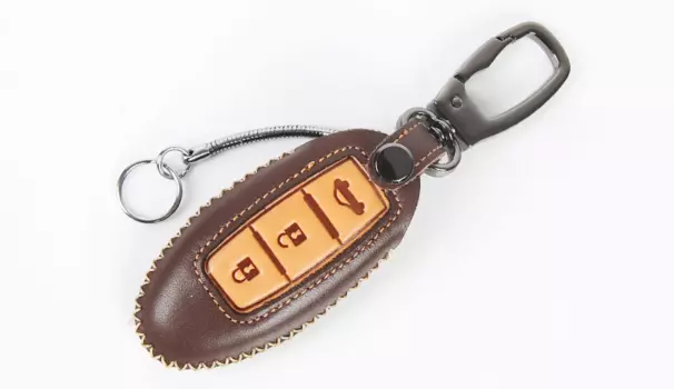 Кожаный чехол для ключа для Nissan Patrol 2014 -