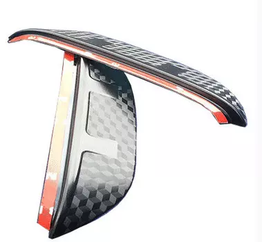 Козырьки боковых зеркал (черный карбон) для GAC Trumpchi GS8 2018, 2019, 2020