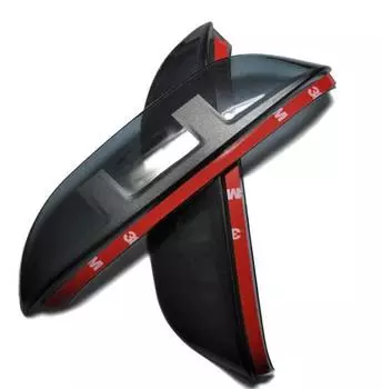 Козырьки на боковые зеркала для Skoda Rapid 2012 -