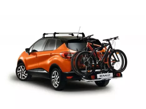 Крепление Euroride для перевозки 3 велосипедов на фаркоп Renault 7711577329 для Renault Kaptur 2020 -