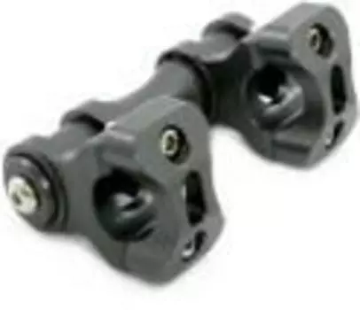 Крепление на руль (алюминиевый сплав, серый) Savage SAVAGE-0190-01 для BMW R1200GS LC 2014-2017 R1200GS ADV 2014-2017