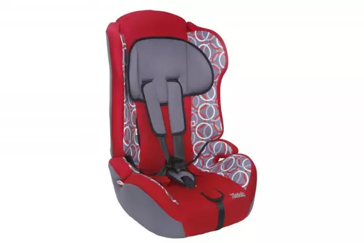 Кресло детское автомобильное (красное, группа 1-2-3 от 9 кг. до 36 кг.) ATLANTIC ZLATEK KRES3018