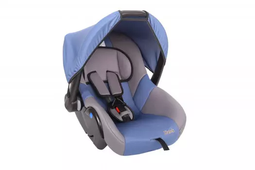Кресло детское автомобильное (синее, группа 0+ от 0 кг. до 13 кг.) COLIBRI ZLATEK KRES0184