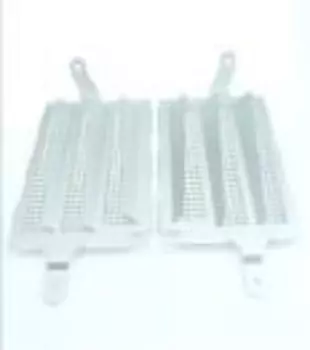 Крышка решетки радиатора двигателя (алюминиевый сплав, серебристый) Savage SAVAGE-0132-02 для BMW R 1200 GS LC 2013 - 2018 R 1200 GS LC ADV 2014- 2018 R 1250 GS 2019 R 1250 GS ADV 2019