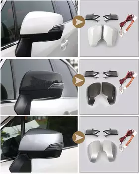 Крышки боковых зеркал с поворотниками для Subaru Forester 2013 - 2015