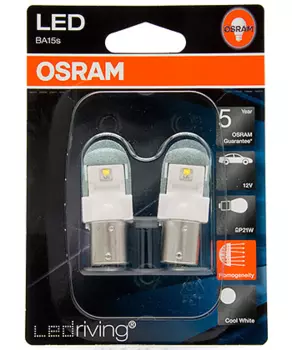 Лампа светодиодная P21W 6000K Osram