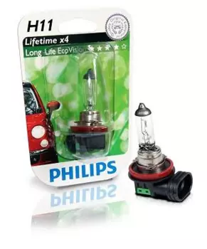 Лампы в ближний свет и противотуманные фары H11 PHILIPS