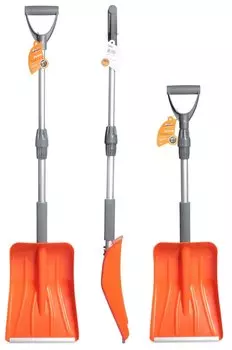 Лопата для очистки снега c телескопической рукояткой (длина 110 см) Airline AB-S-01