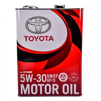 Масло моторное синтетическое (5W30, 4 л.) Toyota 08880-10705