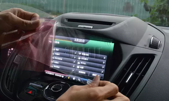 Матовая пленка на экран навигатора для Hyundai Grand Santa Fe (2012 - 2018)