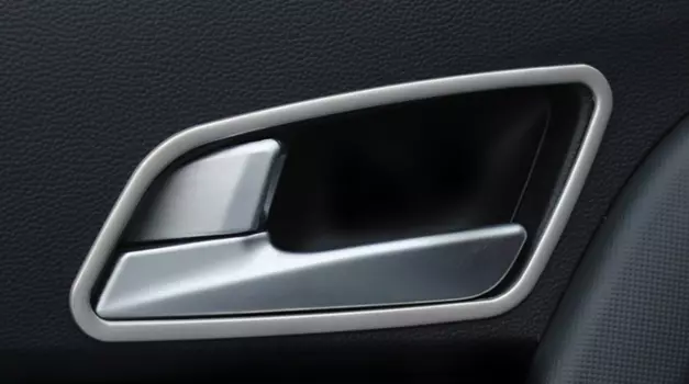 Матовые окантовки салонных ручек для Hyundai Creta (Крета)