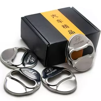 Металлические накладки на замки для Hyundai Creta (Крета) 2016 -