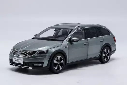 Модель автомобиля в масштабе 1:18 Skoda Octavia 2017 -