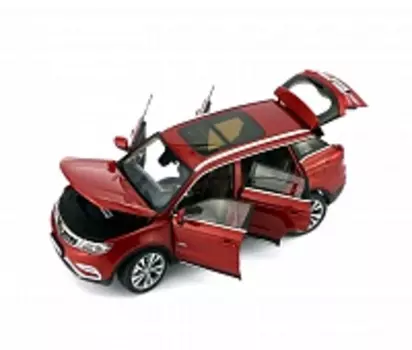 Модель Geely Atlas в масштабе 1:18