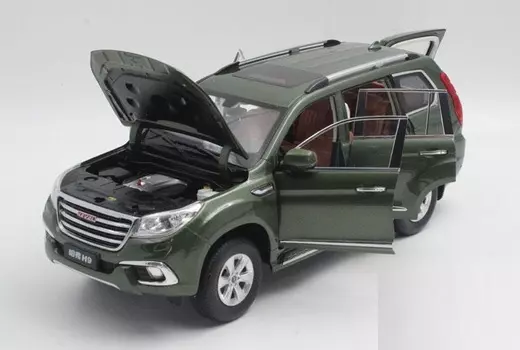 Модель HAVAL H9 в масштабе 1:18