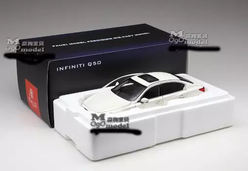 Модель Infiniti Q50S в масштабе 1:18