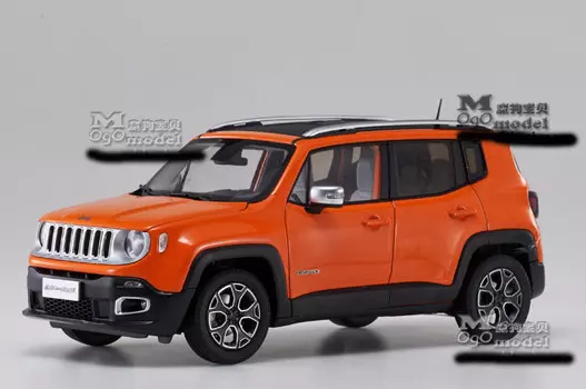 Модель Jeep Renegade в масштабе 1:18