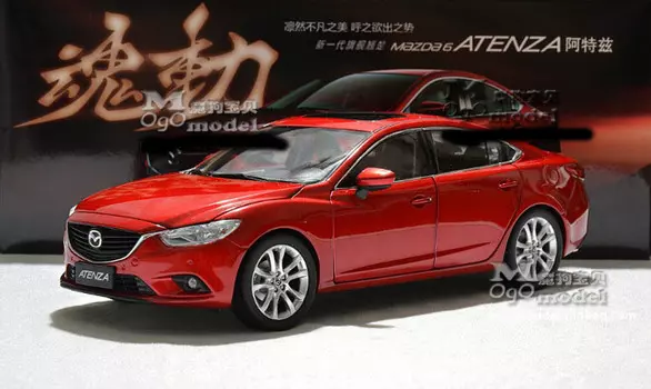 Модель Mazda 6 в масштабе 1:18