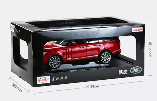 Модель Range Rover в масштабе 1:24
