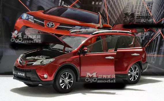 Модель Toyota RAV4 в масштабе 1:18