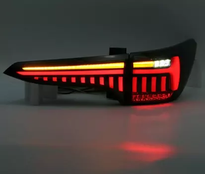 Модифицированные задние светодиодные фары (оптика) для Toyota Fortuner 2017-