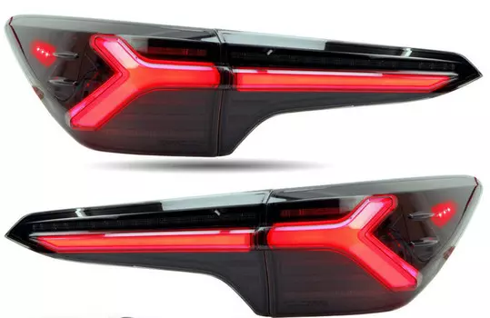 Модифицированные задние светодиодные фары (тип 2) Тайланд S-TS190476 для Toyota Fortuner 2017-