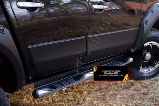 Молдинги на двери