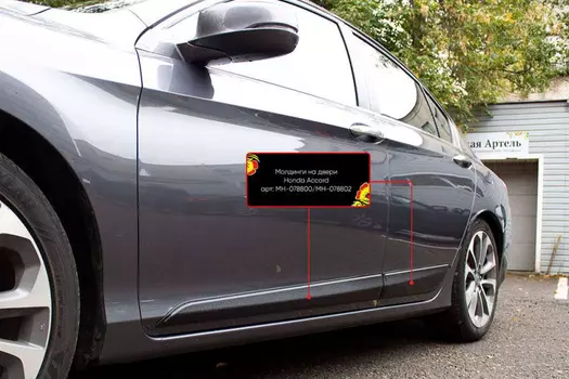 Молдинги на двери (передний левый)