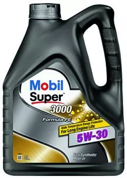 Моторное масло синтетическое Mobil Super 3000 X1 5W-30 4л