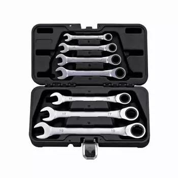 Набор ключей комбинированных трещоточных (7 предметов) Berger BG-7SCRW