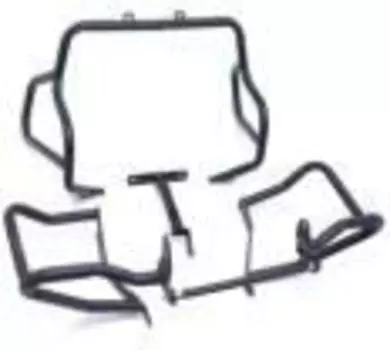 Набор защитных решеток (сталь, черный) Savage SAVAGE-0126-03-Q для BMW R1200GS LC 2013-2016