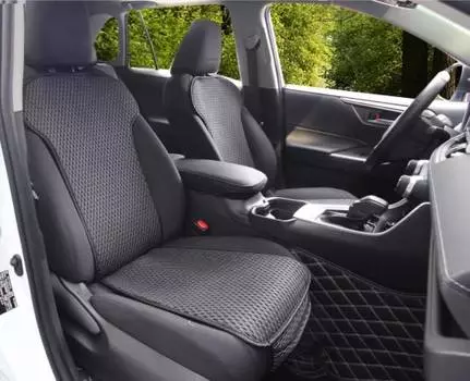 Накидка на переднее сидение (черные) Magical MGC00179 для Toyota RAV4 (5G) XA50 2019-