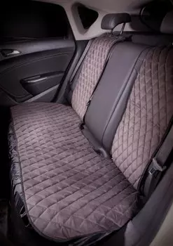 Накидка задняя Алькантара (серый) Airline ASCB02