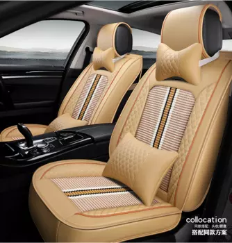 Накидки,чехлы на сиденья кожаные Zhenrong для Hyundai Creta (Крета) 2016 -