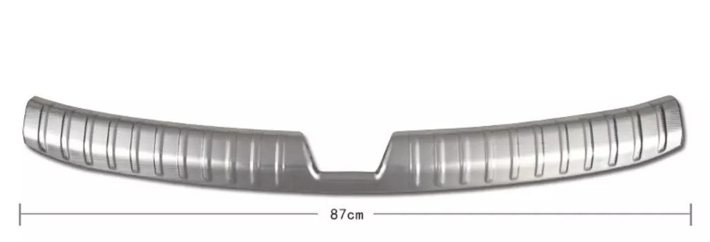 Накладка бампера декор. , штамп 'RIO' (нерж. сталь) для KIA Rio X-Line 2017 - для KIA Rio (2017 - по н.в.)