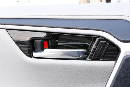 Накладка для дверной ниши (коричневая) Toyota RAV4 2019-